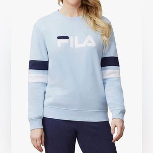 Fila Pullover Crewneck Sweatshirt Size L